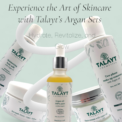 100% Argan Oil based Skin care set